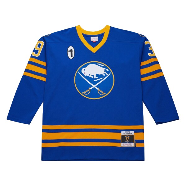 Mitchell & Ness Pánský dres Buffalo Sabres NHL Dominik Hašek #39 1995-96 Premium Power Play Velikost: XL