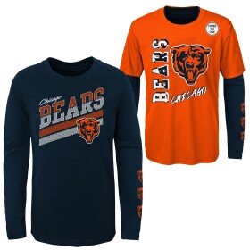 Outerstuff Dětské tričko Chicago Bears NFL Football 3-in-1 Combo Shirt Set (YOUTH)