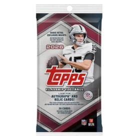 2026 Topps Flagship Football Fat Pack - karty NFL