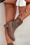 Boty na podpatku model 209415 Step in style 40