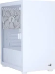 Aerocool CS-111-G-WT-v1 bílá / PC skříň / Mini Tower / Micro-ATX / Mini-ITX / tvrzené sklo / bez zdroje (ACCS-PC19013.21)