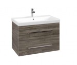 VILLEROY & BOCH - Avento Umyvadlová skříňka, 78x51x45 cm, 2 zásuvky, Stone Oak A89100RK