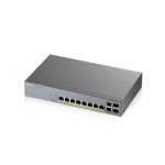 ZyXEL GS1350-12HP / 12-Port Switch / 100|1000 Mbps / 8x GbE / 2x SFP / PoE (GS1350-12HP-EU0101F)