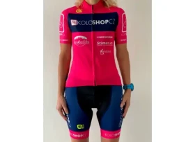 Alé Team Prime Koloshop LTD dámský dres krátký rukáv pink/blue vel. XL