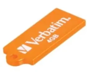 4GB Verbatim / Flash Disk / USB 2.0 / oranžový (47421)