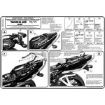 Nosič zadního kufru Yamaha Fzs 600 Fazer 1998-2003