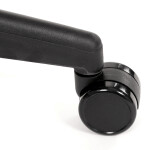 Kancelářská židle, potah bordó látka a černá síťovina MESH, houpací mech.