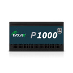 EVOLVEO P1000, zdroj 1000W, 80+ PLATINUM, ATX 3.1, aPFC, 140 mm ventilátor, plně modulární, 3 roky záruka, černý