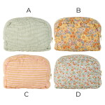 Ib Laursen Prošívaná kosmetická taštička Patterns D, multi barva, textil