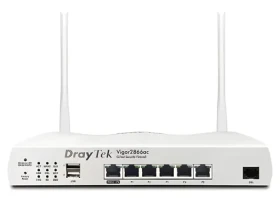 DrayTek Vigor 2866ax / Modem router / VDSL2/ADSL2+/G.Fast / Wi-Fi 6 AX / Dual-Band / 5x Gigabit LAN / USB (V2866AX-DE-AT-CH)
