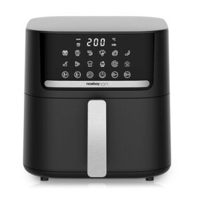 Niceboy ION AirFryer PRO černá / Horkovzdušná fritéza / 1600W / 6.5L / 12 programů / 80-200°C (airfryer-pro)