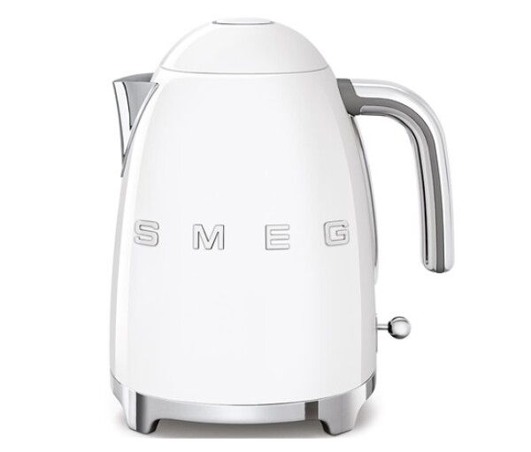 Smeg KLF03WHEU, rychlovarná konvice, 1,7 l, (7 šálků), 2400 W, styl 50. let, bílá