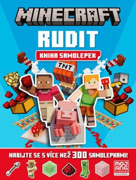 Minecraft - Rudit - Kniha samolepek - kolektiv