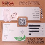 ROSA 3D Filaments PC-PTFE filament bílá 1,75 mm Rosa 0,5 kg