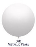 Obří balónek bílý metalický belbal Obří balónek bílý metalický belbal