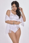 PODPRSENKA 586/BRASSIERE ZUZA 100-105 PEARL WHITE 100H