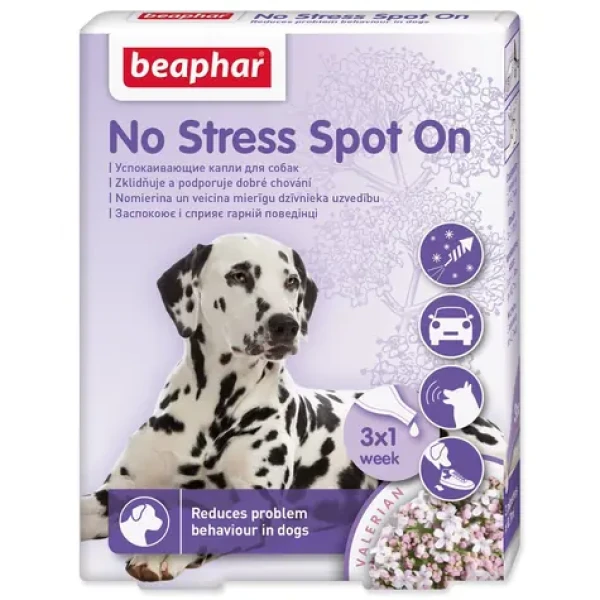 Beaphar No Stress Spot On / Uklidňující přípravek / spot-on / pro psy (244-13912)