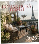 Nástěnný kalendář ARIA 2026 - Romantická místa