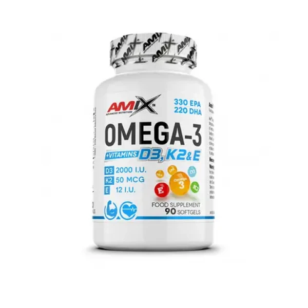 Amix Omega 3 D3+K2+E 90 cps (18086)