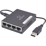 Renkforce RF-4270245 RF-4270245 síťový switch 4 porty 1000 MBit/s USB napájení
