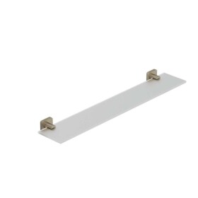 KLUDI - Vela S Polička, délka 60 cm, sklo/kartáčovaný nikl 25973N5