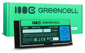 Green Cell Baterie pro Dell Precision M4600 M4700 M4800 M6600 M6700 / 11,1 V / 4400 mAh (DE45)