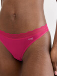 Tanga 2 kusy GO Blush String 2P - Berry - SLOGGI Berry XL