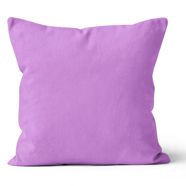 Mikroplyšový povlak na polštář 40x40 cm Levandulový