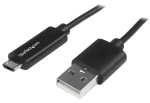 StarTech USB-A - Micro-USB s LED černá / Nabíjecí kabel / 1 m / 480 Mbit/s (USBAUBL1M)