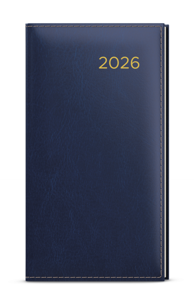Týdenní diář 2026 Baloušek kapesní Jakub - Premier modrá