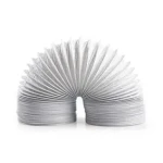 Nedis PVC Vypouštěcí Hadice / 100 mm / 1.50 m / Vhodné pro: Air Ventilation / Tumble Dryers (DRHO100BWT15)