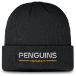 Fanatics Pánská zimní čepice Pittsburgh Penguins NHL Authentic Pro A/Cap Cuffed Beanie