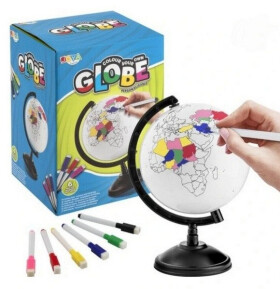 Vybarvi si svůj globus