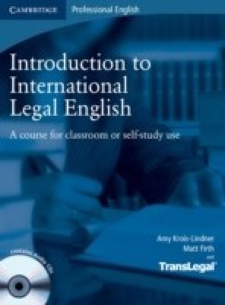 Introduction to International Legal English Students Book with Audio CDs (2) - Kolektiv autorů