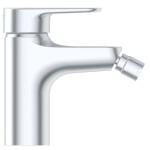 IDEAL STANDARD - ALU+ Bidetová baterie s výpustí Click-Clack, BlueStart, stříbrná BE132SI