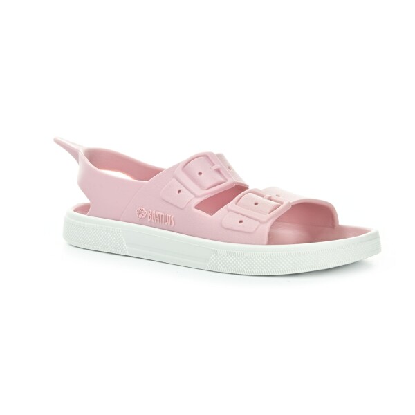Boatilus Irky Veg Old Pink/White pantofle