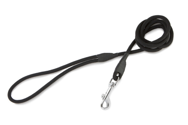Firedog vodítko s karabinou 6mm, délka 130cm, černé