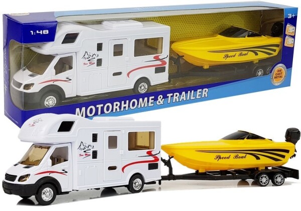 Mamido Autíčko karavan se člunem 1:48