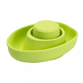 PlanToys PlanToys Gumová loďka - zelená