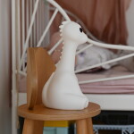 Mr Maria Stmívatelná LED lampička Nova First Light, bílá barva, plast