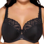 Dámská podprsenka 2107 Yasemin Černá s béžovou - AVA 85G černá-béžová