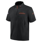 Nike Pánská bunda Cincinnati Bengals NFL 2024 Sideline Lightweight Coach Velikost: 3XL