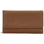 Stylová dámská koženková peněženka MaxFly Ennio, hnědá