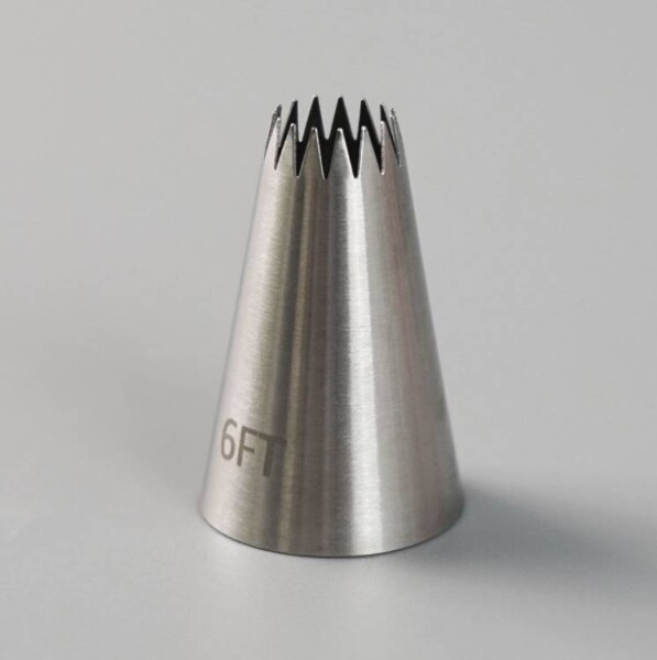 Cake Star trezírovací špička č. 6FT