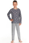 Chlapecké pyžamo Harry šedé lenochody šedá