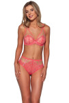 Dámská push-up podprsenka Ava 2073 Coral korál 75D