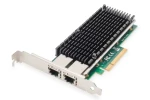 Digitus DN-10163 / Síťová karta / PCI Express 2.0 x8 / 2x 10Gb Ethernet / RJ-45 / Intel X540-BT2 (DN-10163)