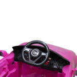 Mamido Elektrické autíčko Cabrio Fast Wing růžové | EVA kola | 2,4Ghz