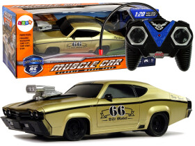 Mamido Sportovní auto na dálkové ovládání R/C 1:20 zlaté