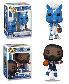 Funko Figurka POP! Dallas Mavericks NBA Kyrie Irving / Champ Combo